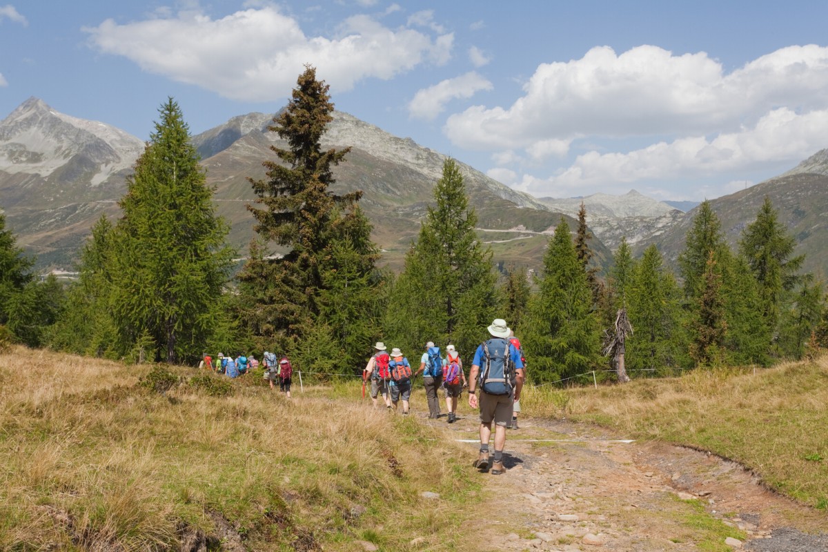 Bergweg im Bedretto-Tal – Wandern in der Leventina